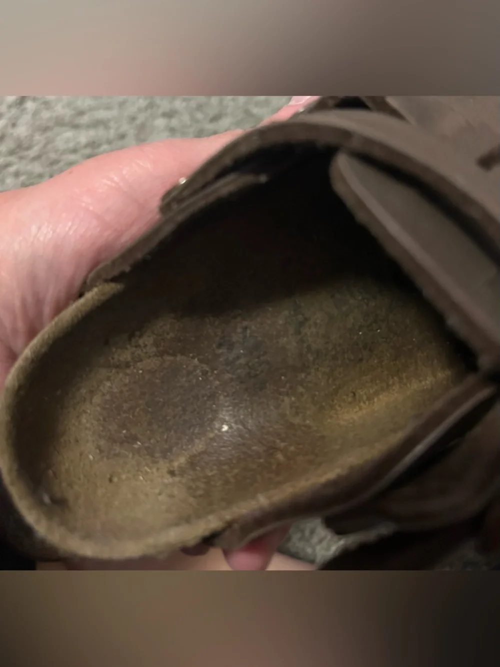 Birkenstock Brown Two-Buckle Kay Clog Sandals